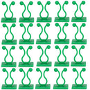 100Pcs Plant Climbing Wall Fixture Clips Vine Clips for Climbing and Hanging Plants (Green)