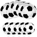 Fenghu Soccer Birthday Party Supplies Football Party Tableware Set, 20 Plates and 20 Napkins, Soccer Theme Birthday Party Decorations