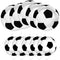 Fenghu Soccer Birthday Party Supplies Football Party Tableware Set, 20 Plates and 20 Napkins, Soccer Theme Birthday Party Decorations