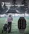 LIGE Smart Watch with Bluetooth Call Answer/Dail,2.01'' Large HD Touchscreen Smartwatch with 123 Sports Modes,Heart Rate/SpO2/Blood Pressurefor IP67 Waterproof Fitness Tracker for iOS & Android Black