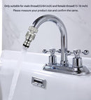 Dishwasher,Washer Snap Coupling Adapter,Shower Hose, Garden Hose(3/4GHT) Quick Connection, for Bathroom/Kitchen,Sink to Hose Adapter Faucet Hose, Sink Quick-fit Attachment (Quick-Connect)