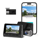 70mai True 4K Dash Cam A800S with Sony IMX415, Front and Rear, Built in GPS, Super Night Vision, 3'' IPS LCD, Parking Mode, ADAS, Loop Recording, iOS/Android App Control