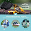 SVBONY SV10 8x25mm Binoculars for Kids Travel Compact Binoculars Auto Focus Mini Lightweight Pocket Bak4 FMC Bird Watching for Adults Kids Hunting Hiking Concert Theater Opera