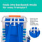 Sturdy & Lightweight Backpack Beach Chair – AI Designed & Crafted/Bundle of 2 Units (Sunset)