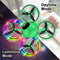 Dwi Dowellin 6.3 Inch 10 Minutes Long Flight Time Mini Drone for Kids with Blinking Light One Key Take Off Spin Flips RC Nano Quadcopter Toys Drones for Beginners Boys and Girls, Green