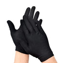 {1000 Pieces} Black Nitrile Nitro Powder Free Disposable Gloves Carton -10 Boxes of 100 (Extra Large)