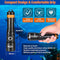 ORCATORCH D710 Scuba Diving Light, 3000 Lumens Super Bright Underwater Flashlight with 6 Degrees Narrow Beam, IP68 Waterproof Night Dive Torch 150 Meters Submersible Light