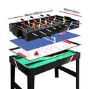 4-in-1 Games Table Soccer Foosball Pool Table Tennis Air Hockey Home Party Gift