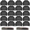 Wig Caps,MORGLES 20pcs Stretchy Nylon Wig Caps Stocking Caps For Wigs Wig Caps For Women Man-Black