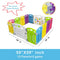 Baby Playpen Kids Activity Centre Safety Play Yard Home Indoor Outdoor New Pen (multicolour, Classic set 14 panel)