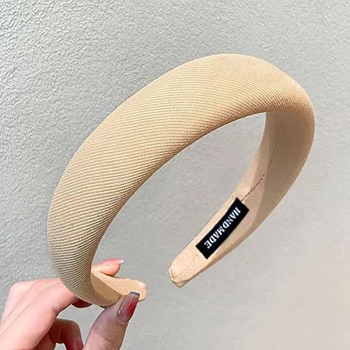 3PCS Fabric Headbands Solid Colors Hair Hoops Simple Hairbands Set Hair Barrettes Cute Head-wear Hair Accessories for Women and Girls (Multicolor3)