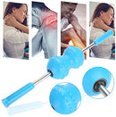Muscle Roller Stick for Athletes, Handheld, Deep Tissue Roller, Liposuction Massage Roller Stick for Exercise Runners Multifunctional Body Muscle Massager-Help Legs and Back Recovery