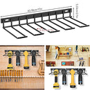 Power Tool Storage Rack Heavy Duty Floating Tool Rack Organizer Wall Mounted Storage Rack For Home Garage Workshop Space Saver