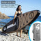 SereneLife Inflatable Stand Up Paddle Board (6 Inches Thick) with Premium SUP Accessories & Carry Bag | Wide Stance, Bottom Fin for Paddling, Surf Control, Non-Slip Deck | Youth & Adult Standing Boat