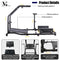 Minneer G29/G27/G923 Racing Simulator Cockpit, Applicable to T GT COCKPIT/T248XBox/T300RS GT Staircase Type Adjustable Height Wheel Pedals Chairs NOT Included