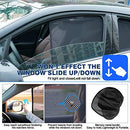 Cartist Car Side Window Sunshades for Honda CR-V CRV 2017-2021 2022 Car Sun Shade Magnet Mesh Shades Protector Sun Glare and UV Rays Protection 4Pcs