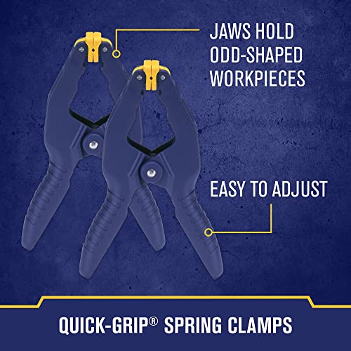IRWIN IRHT83220 QUICK-GRIP Clamp Set, 8 Piece (New Model)