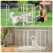 PaWz 8 Panel 24'' Pet Dog Playpen Puppy Exercise Cage Enclosure Fence Metal