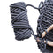 Chunky Yarn Chunky Merino Wool Yarn Super Soft Washable Super Bulky Giant Wool Yarn for Extreme Arm Knitting DIY Throw Sofa Bed Blanket Pillow Pet Bed and Bed Fence, Dark Grey, 1kg (2.2lbs)