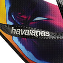 Havaianas Unisex's Top Marvel Flip-Flop, Black Pink Electric, 10 US