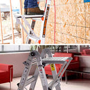 Ladder Platform Accessory, Heavy Duty Ladder Work Stand System Accessories Holds 400 Pound