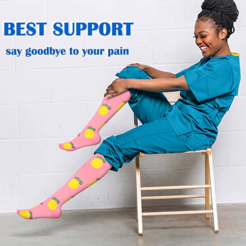 Aoliks Compression Socks for Women & Men Circulation 20-30 mmHg-Best for Basketball,Running,Nurse,Travel,Cycling