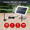 20W Solar Powered Fountain Water Pump for Outdoor Garden Pond Pool