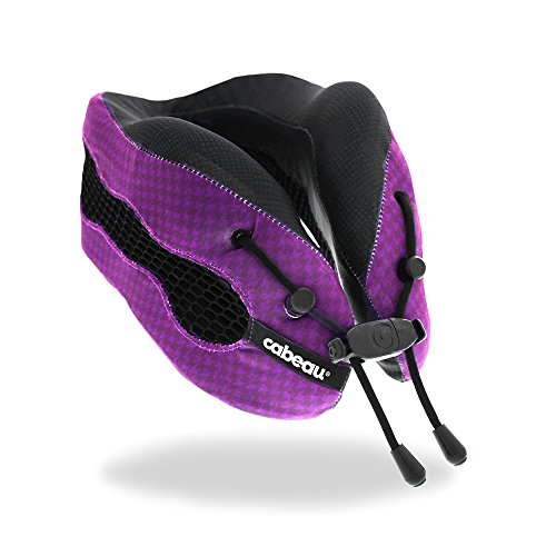 Cabeau Evolution Cool 2.0 Memory Foam Neck Travel Pillow - Purple