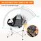KingCamp Hammock Camping Chair Swinging Rocking Chair for Adults Lawn Beach Camp Outside Portable Folding Chair Hold Up to 300lbs with Adjustable Back Support Carrying Bag Cup Holder (Grey/Black)