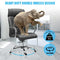 Office chair wheels ，chair wheels (set of 5) with 11mm x 22mm rod,office chair castors noiseless and Fits all floors, protects floors - Ideal for office chair and swivel chair use