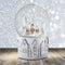 100MM White Christmas Scene Snow Globe by San Francisco Music Box Company