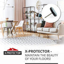 Chair Glides X-PROTECTOR – 1" Furniture Glides 40 pcs – Grey Nail-on Chair Sliders – Premium Chair Leg Floor Protectors – Slide Effortlessly with Chair Leg Pads That Protect Your Floor!