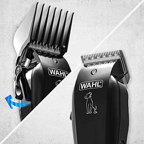 Wahl Dog Clippers, Multi Cut Dog Grooming Kit, Full Coat Dog Grooming Clippers, Low Noise Corded Pet Clippers