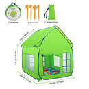 STLOVe Play Castle Kids Play Tent Playhouse Pop-up Gift Foldable Solid Ball Pit for Boy Girl Large Playhouse Indoor Outdoor