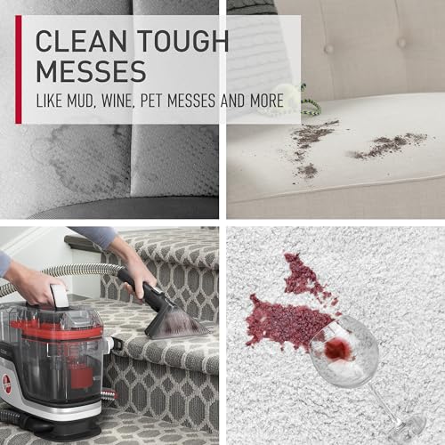 Hoover CleanSlate Pet Carpet & Upholstery, Powerful, Stain Remover Multipurpose, Portable Spot Cleaner