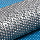 ALFORDSON Pool Cover 500 Microns Bubble 8M X 4.2M Solar Swimming Blanket with Isothermal Design, Keep Pool Clean and Easy to Cut - Blue and Silver