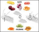 Microplane Adjustable V-Blade Mandoline Food Slicer with Julienne