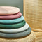 Dining Chair Cushions 18x18, Single Outdoor Dining Chair Cushion, Kitchen Chair Cushions Non Slip Round, All Seasons Chair Pads, Anti-Deformation Memory Foam Seat Cushion Dark Grey