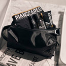 MANSCAPED™ The Shed 2.0 Toiletry Bag, Premium Quality Men's Travel Bag, Stylish Organization and Hassle-Free On-The-Go Dopp Kit, Water-Resistant to Protect Your Grooming Tools & Accessories