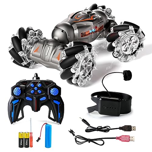 Deejoy RC Car for Kids（Black Silver）