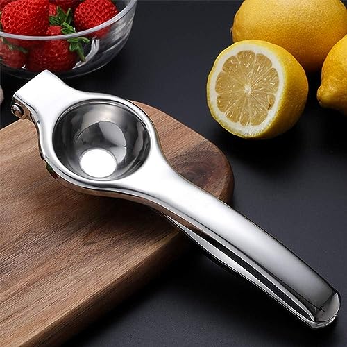 Lemon Squeezer - Stainless Steel Lime Juicers Anti-Rust and Durable, Easy to Extract All Lemon/Citrus Juice, Suitable for Home, Bar, Etc