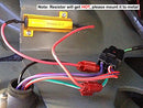 Zento Deals 4 Pieces of 6 Ohm 50W LED Load Resistors - Fix The Flickering LED Turn Signal Light or LED License Plate Lights or DRL