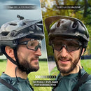 X-TIGER Photochromic Cycling Glasses for Men Women Clear Sports Sunglasses for MTB Bike Baseball Running UV Protection