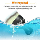 Ziciner Car Interior Dust Brush, Auto Soft Bristle Detailing Cleaners, Curved Design Dirt Clean Brushes, Cleaners Tool for Vehicle Dashboard, Air Conditioner Vents, Leather, Computer (Tricolor)