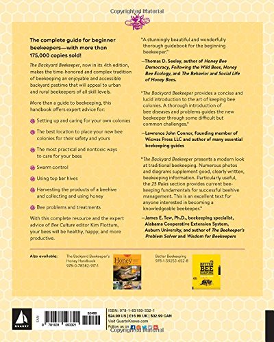 Backyard Beekeeper: An Absolute Beginner's Guide to Keeping Bees in Your Yard and Garden