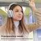 Srhythm NiceComfort 95 Hybrid Noise Cancelling Headphones, Wireless Bluetooth Headset with Transparency Mode, HD Sound