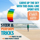 HQ Kites Symphony Beach III 2.2 Stunt Kite 87" Dual - Line Sport Kite