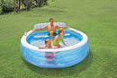 Intex 57190NP Family Lounge Pool, 224cm x 216cm x 76cm (l x w x h)