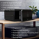 BOFON W-Series Security Box with Key, Safe Box,1.45 Cubic Fingerprint Password,Safety Boxes for Home