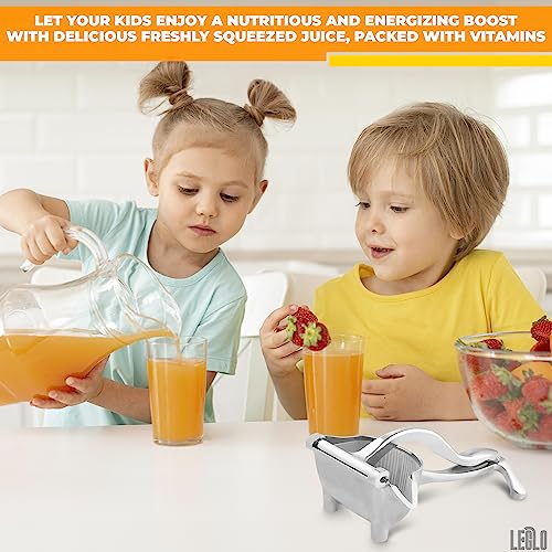 Handheld Citrus Juice Extractor Juicer - LEGLO Orange Juice Squeezer Cold Press Juicer Handheld Lemon Lime Squeezer - Lemon Squeezer Manual Orange Juicer Press Hand Juicer citrus Squeezer Hand Press